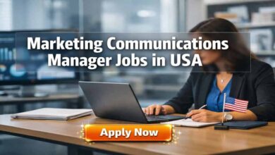 Marketing Communications Manager Jobs in USA