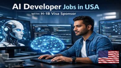 AI Developer Jobs in USA with H-1B Visa Sponsor