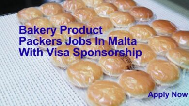 Bakery Product Packers Jobs In Malta With Visa Sponsorship