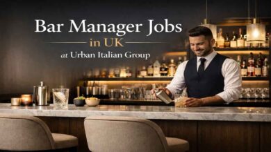 Bar Manager Jobs in UK at Urban Italian Group