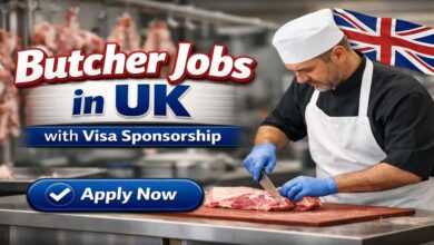 Butcher Jobs in UK with Visa Sponsorship