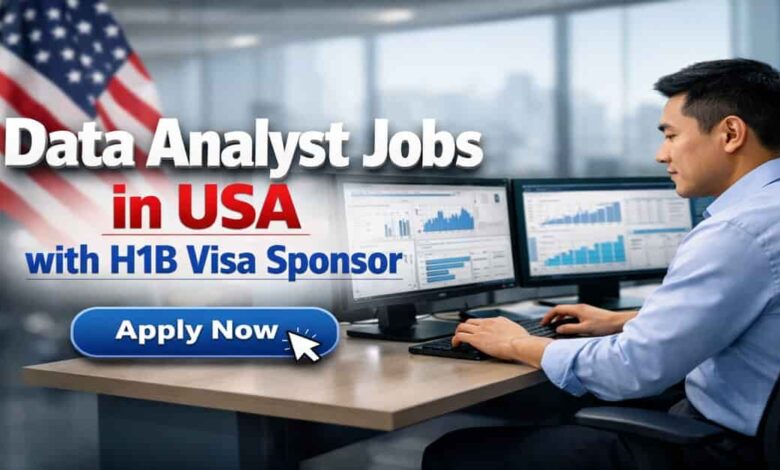 Data Analyst Jobs in USA with H1B Visa Sponsor