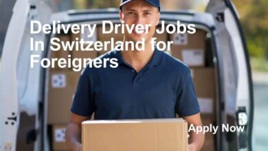 Delivery Driver Jobs In Switzerland for Foreigners