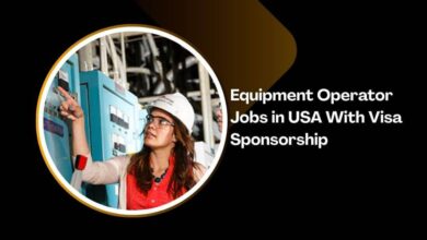Equipment Operator Jobs in USA With Visa Sponsorship