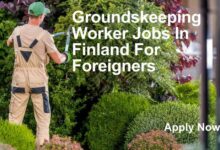 Groundskeeping Worker Jobs In Finland For Foreigners