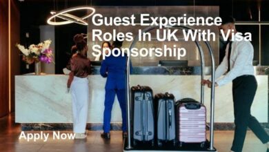 Guest Experience Roles In UK With Visa Sponsorship