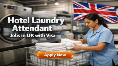 Hotel Laundry Attendant Jobs in UK with Visa