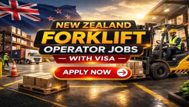 New Zealand Forklift Operator Jobs with Visa