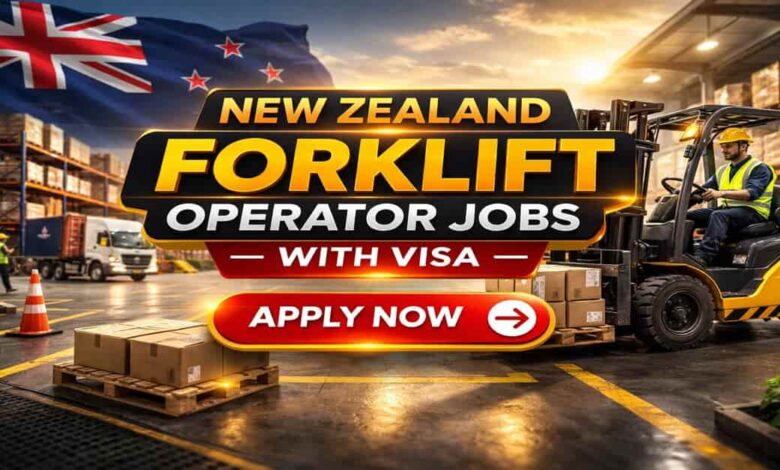 New Zealand Forklift Operator Jobs with Visa