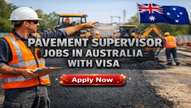 Pavement Supervisor Jobs in Australia with Visa