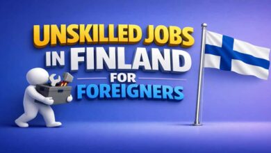 Unskilled Jobs in Finland for Foreigners