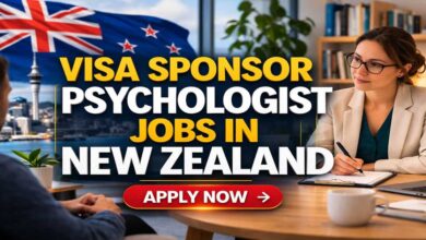 Visa Sponsor Psychologist Jobs in New Zealand