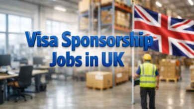 Visa Sponsorship Jobs in UK