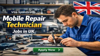 Visa Sponsorship Mobile Repair Technician Jobs in UK