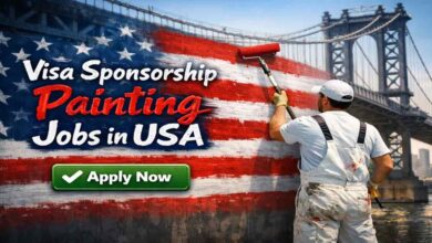 Visa Sponsorship Painting Jobs in USA