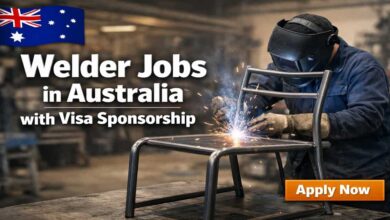 Welder Jobs in Australia with Visa Sponsorship