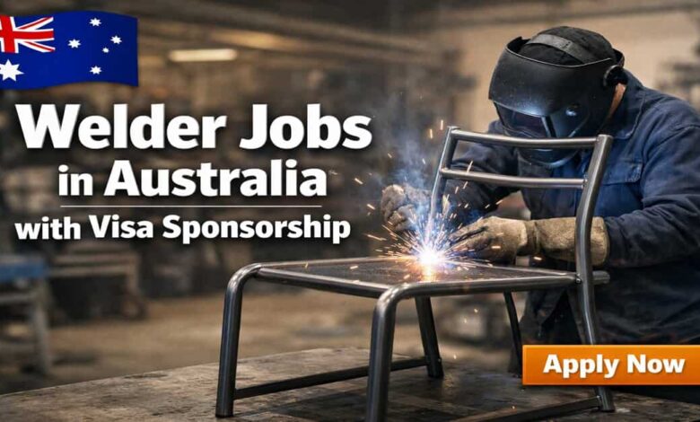 Welder Jobs in Australia with Visa Sponsorship