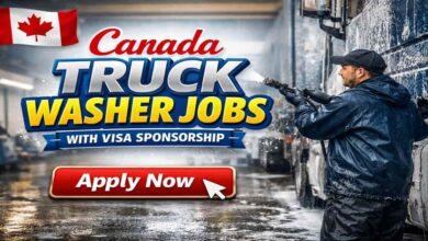 Canada Truck Washer Jobs with Visa Sponsorship