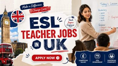 ESL Teacher Jobs in UK