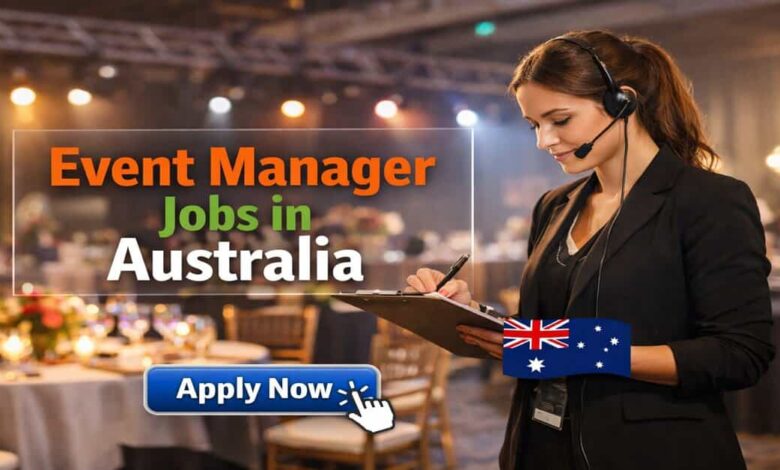 Event Manager Jobs in Australia