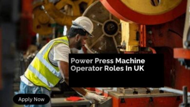 Power Press Machine Operator Roles In UK