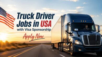 Truck Driver Jobs in USA with Visa Sponsorship