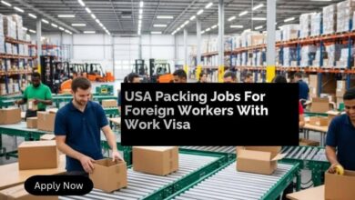 USA Packing Jobs For Foreign Workers With Work Visa
