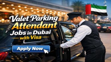 Valet Parking Attendant Jobs in Dubai with Visa