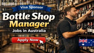Visa Sponsor Bottle Shop Manager Jobs in Australia