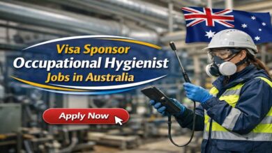 Visa Sponsor Occupational Hygienist Jobs in Australia