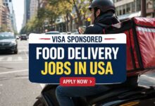 Visa Sponsored Food Delivery Jobs in USA