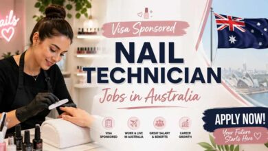 Visa Sponsored Nail Technician Jobs in Australia