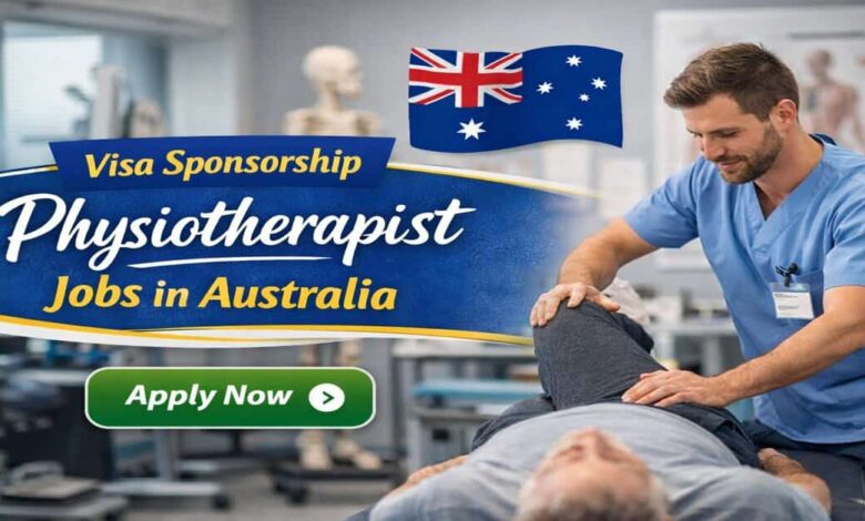 Visa Sponsorship Physiotherapist Jobs in Australia