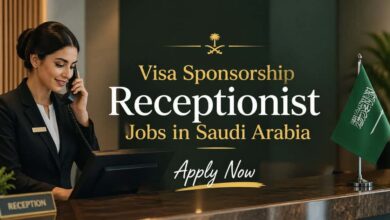 Visa Sponsorship Receptionist Jobs in Saudi Arabia