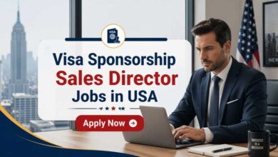 Visa Sponsorship Sales Director Jobs in USA