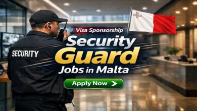 Visa Sponsorship Security Guard Jobs in Malta