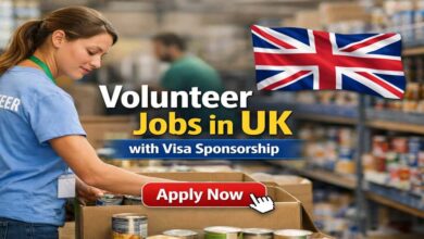 Volunteer Jobs in UK with Visa Sponsorship