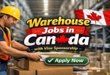 Warehouse Jobs in Canada with Visa Sponsorship