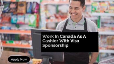 Work In Canada As A Cashier With Visa Sponsorship