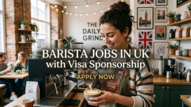 Barista Jobs in UK with Visa Sponsorship