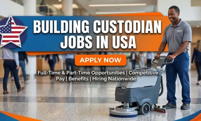Building Custodian Jobs in USA