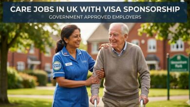 Care Jobs in UK with Visa Sponsorship