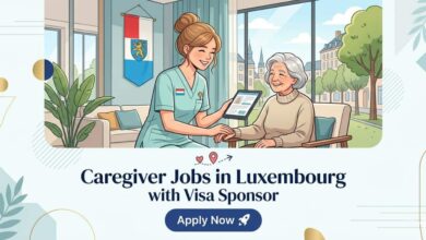 Caregiver Jobs in Luxembourg with Visa Sponsor