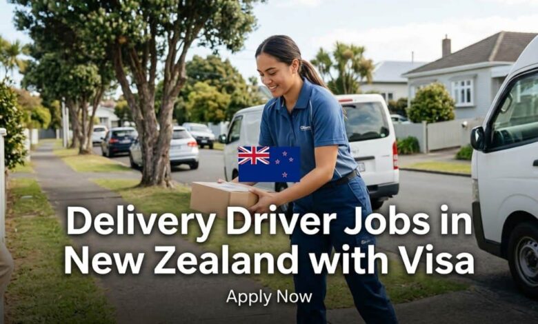 Delivery Driver Jobs in New Zealand with Visa