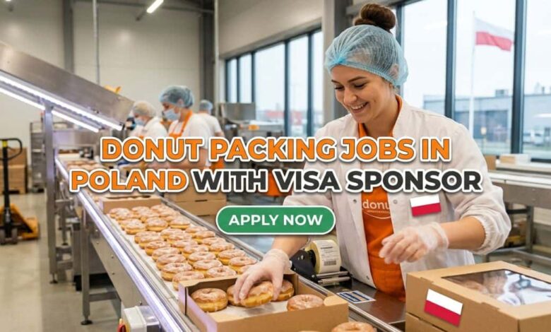 Donut Packing Jobs in Poland with Visa Sponsor