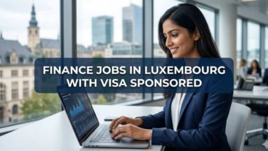 Finance Jobs in Luxembourg with Visa Sponsored
