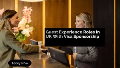 Guest Experience Roles In UK With Visa Sponsorship