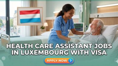 Health Care Assistant Jobs in Luxembourg with Visa