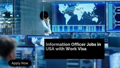 Information Officer Jobs in USA with Work Visa