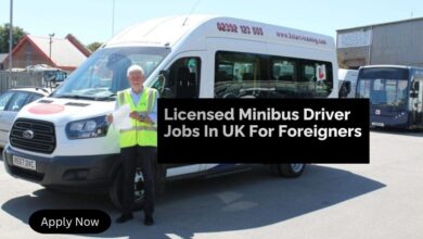 Licensed Minibus Driver Jobs In UK For Foreigners